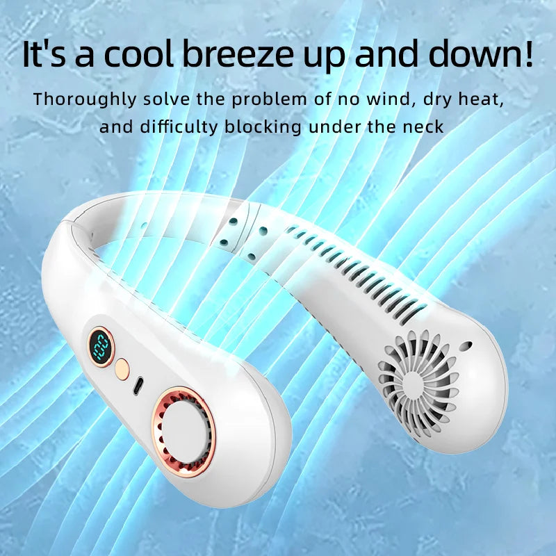 Portable Mini Hanging Neck Fan
